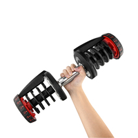 Haltères réglables, nouveau Design spécial de, entraînement de levage du poids, outil à domicile rapide, 40kg 90lb
