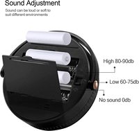 Timer Digital Dapur, Timer Magnetik 99 Menit Digit Besar Alarm Keras