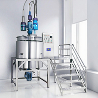 Machine mélangeuse homogénéisatrice multifonction pour crème, lotion, shampoing et liquides