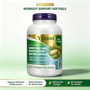 Gélules de soutien sportif à base d'Herbe de chèvre cornée 800mg, 90 pièces, pour la performance sportive, marque privée, OEM, vente en gros pour hommes actifs - Product Image 4