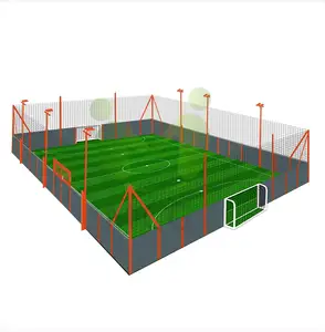 Voetbalveld Voetbalveld Kunstgras