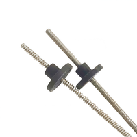 Tornillo de Rosca Trapezoidal Acme con Tuerca POM 0601 0602 0604 0606 0612 de Acero Inoxidable 304 para Impresora 3D/Prototipos y Maquinaria de Impresión
