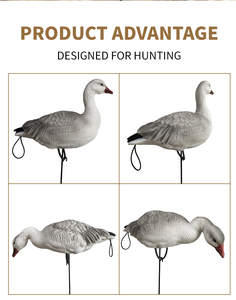 Señuelo de Ganso Juvie de Cuerpo Completo, Modelo Privado Gigante Portátil, para Caza en Campo y Zonas Húmedas - Product Image 6