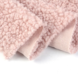 Polyester Đan Dày Tùy Chỉnh Cá Nhân Hóa Từ Lãng Phí Lưới Đánh Cá Tái Chế Sherpa Fleece Terry Vải Cho Quần Áo - Product Image 2