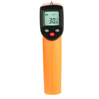 Termometer inframerah gm320 dalam ruangan dan luar ruangan, termometer digital industri dan cairan makanan