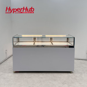 Vitrina Refrigerada para <span class=keywords><strong>Pasteles</strong></span> con Puerta Corredera, Vitrina de Exhibición para Conservación de Postres - Product Image 6