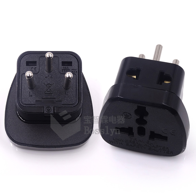 Type H Ground Travel Trip Journey Plug Adapter Adaptor for Israel Palestine