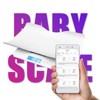 Timbangan Digital Leaone 2025 Eksklusif untuk Bayi, Berkualitas Tinggi, 2-in-1, untuk Mengukur Tinggi dan Berat Badan Bayi