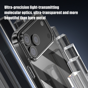 カメラプロテクターTPU + PC 15 Pro Max透明耐衝撃性アンチYellowingラグジュアリーデザイン用卸売携帯電話ケース - Product Image 3