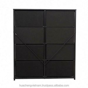 Wholesale Supplier Modern Living Room Fabric <b>Cabinets</b> Freestanding Durable Stainless Steel MDF Panel Pine Various Color Dresser - Product Image 5