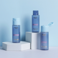 Emballages cosmétiques écologiques, pots en PET vides, 30 ml, 40 ml, 60 ml, 80 ml, pot en plastique transparent, logo personnalisé