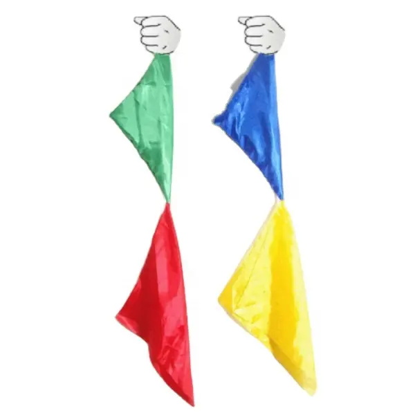 four color scarf magic trick performance toys