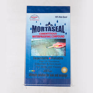 Sacs tissés en PP laminés résistants aux UV et imperméables, à bas prix, pour l'emballage de 15 kg, 25 kg, 50 kg de mastic, mortier et coulis de sol - Product Image 1