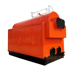 Household Biomass Wood Log Heating Boiler On Pellets