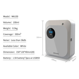 Phòng Thương Mại Hương Thơm Tinh Dầu Khuếch Tán Cho Hương Liệu 100Ml Battery Operated Home Aroma <span class=keywords><strong>Diffuser</strong></span> Nhà Sản Xuất - Product Image 4
