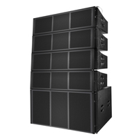 Sistem Line Array Pasif 3 Arah K212 Dual 12 Inch untuk Konser Luar Ruangan. Sistem Audio Speaker Pasif Profesional Line Array