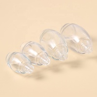 Ensemble d'emballages cosmétiques uniques transparents de 40 ml, 100 ml, 120 ml, flacon de lotion en verre vide personnalisé imprimé avec pompe pour crème pour le visage