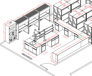 Chính Phủ vật lý phòng thí nghiệm cải thiện dự án một cửa dịch vụ phòng thí nghiệm đổi mới dự án thiết kế nội thất - Product Image 4
