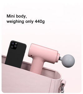 Mini <span class=keywords><strong>pistola</strong></span> <span class=keywords><strong>de</strong></span> fascia eléctrica portátil con Motor silencioso <span class=keywords><strong>sin</strong></span> escobillas gimnasio Fitness para cuerpo cintura cuello brazo pierna <span class=keywords><strong>cabeza</strong></span> masaje Función <span class=keywords><strong>de</strong></span> calor - Product Image 2