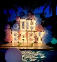 Lettre géante lumineuse 4ft Led Numbers Sign Marry Me Metal Marquee Letter For Wedding Decor Custom Led Illuminated Sign