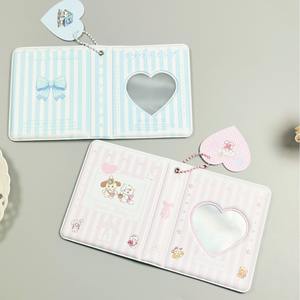 Nuovo <span class=keywords><strong>cuore</strong></span> vuoto in 3 pollici Mini Album di carte IG con copertina in PVC <span class=keywords><strong>libro</strong></span> creativo di archiviazione per foto in stile Kpop per il regalo di nozze - Product Image 3