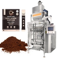Machine de remplissage et de scellage automatique multifonction à 10 voies haute vitesse pour sachets de café et de poudre protéinée