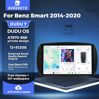 MEKEDE DUDU7 Android autoradio lecteur vidéo voiture-play auto gps navigation TPMS pour Benz Smart 2014-2020 360 caméra ventilateur de refroidissement