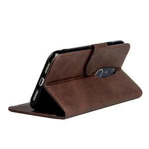 Étui magnétique à rabat pour téléphones Arrows NX9 Be4 Plus WE NX Be BE3 Arrows N We2 Plus We2 <span class=keywords><strong>3</strong></span> Alpha Alpha2 avec porte-cartes et support - Product Image 3