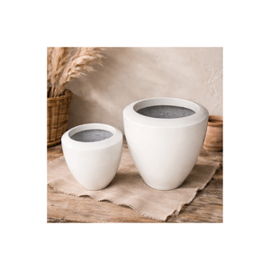Macetas de Fibra de Vidrio Ecológicas, Ligeras, Sostenibles, de Nuevo Diseño y la Más Alta Calidad, Talladas a Mano, Decoración para el Hogar y el Jardín - Product Image 1