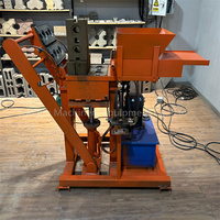 Machine à fabriquer des briques creuses, machine à fabriquer des briques en argile Lego, machine à briques en argile électrique hydraulique