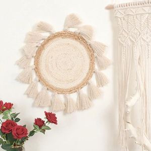 Bano Bohemio Adornos Para Pagar Macrame Colgante Colorido Decoracion <span class=keywords><strong>Dorada</strong></span> El Salon Tejido a Mano <span class=keywords><strong>Casa</strong></span> - Product Image 4