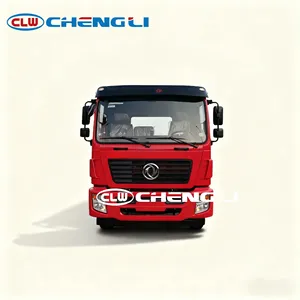 <b>Flatbed</b> Tow <b>Truck</b> Flat Bed Towing Efficient 350 HP Dongfeng Huashen 8X4 Heavy-Duty <b>Flatbed</b> <b>Truck</b> - Product Image 3