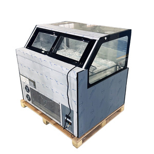 Vitrine réfrigérée portable professionnelle à température unique pour crèmes glacées, conception à refroidissement par air, pour la présentation d'aliments surgelés et la réfrigération professionnelle - Product Image 2