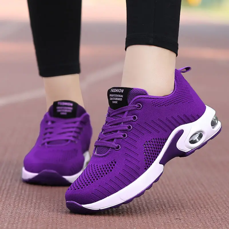 스포츠 여성 신발 고품질 로고 디자인 유명 브랜드 여성 운동화 낮은 가격 성인