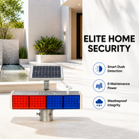 Luz Estroboscópica de Seguridad Versátil para Construcción, Advertencia de Seguridad para Bloqueos de Carreteras e Intersecciones
