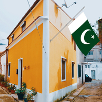 En gros 3x5ft 68D/100D Polyester Pakistan Drapeaux Personnalisables Toutes Les Nations Fanion Livraison Rapide De Fournisseur Fiable