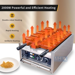 Máquina para Hacer Taiyaki, Helados y Waffles <span class=keywords><strong>de</strong></span> Pescado, 220/110V, Estilo Coreano, con Motor Nuevo, para Restaurantes - Product Image 3