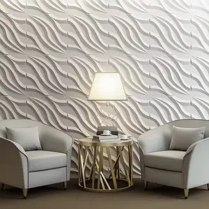 2024 새로운 스타일 인테리어 내화 장식 PVC 벽 스티커 여러 가지 빛깔의 3D 벽 패널 가정 장식에 적합