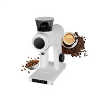 Moulin à expresso électrique d'alimentation d'usine fraiseuse à café commerciale 60mm moulin à grains de café professionnel à fraises plates