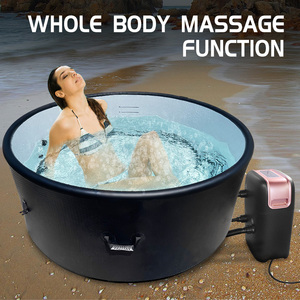Jacuzzi de Alta Calidad, Bañera de Hidromasaje Interior con Sistema de Masaje, Combinación de Sauna y Piscina, Uso en Baños de Lujo - Product Image 5