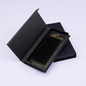 Essi Lash bán buôn nhãn hiệu riêng khối lượng lông mi mở rộng siêu mờ màu đen Cashmere lông mi khay - Product Image 1