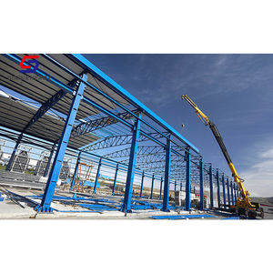 Edificio industrial Estructura de acero metálico Estructuras de acero de <span class=keywords><strong>segunda</strong></span> <span class=keywords><strong>mano</strong></span> a la venta Edificio de <span class=keywords><strong>cobertizo</strong></span> de almacén industrial prefabricado - Product Image 2