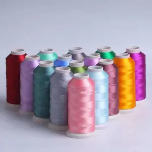 Embroidery thread polyester rayon thread for computerized embroidery machine use