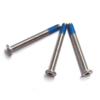 Bon prix, différentes longueurs, vis à tête cylindrique Torx Nylock en acier au carbone zingué, acier inoxydable m3 M3.5 M4 M5