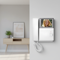 Videoportero con Intercomunicador y Pantalla LCD TFT de 7'', Visión Nocturna IR, Visualización Remota por WiFi y Respuesta, Timbre Potente