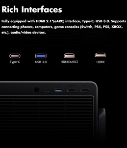 Bán buôn dangbei S7 Ultra max 5800 cvia lumens HDR10 + 4K laser chiếu 240Hz chơi game rạp hát tại nhà thông minh Android DLP chiếu - Product Image 4