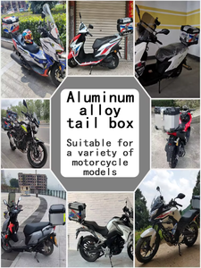 Venta al por mayor <span class=keywords><strong>Honda</strong></span> CB400X <span class=keywords><strong>CB500X</strong></span> Acero inoxidable estante maletero Motor soportes de techo para caja de entrega de alimentos motocicleta equipaje de viaje - Product Image 5