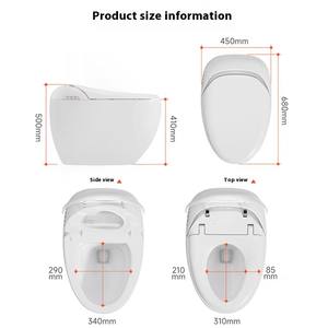 Inodoro Eléctrico Inteligente Económico con Asiento Calefactado, Cerámico, <span class=keywords><strong>de</strong></span> Suelo, Venta Directa <span class=keywords><strong>de</strong></span> Fábrica, Taza Alargada, Conjunto <span class=keywords><strong>de</strong></span> Inodoro WC - Product Image 2