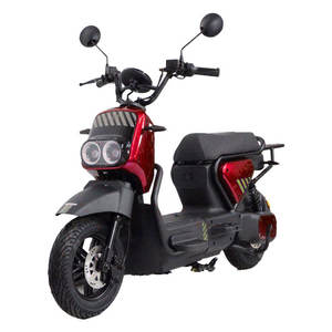 มอเตอร์ฮับหลังความเร็วสูง 60V 1000W จักรยานไฟฟ้าในเมือง โครงเหล็ก ระยะทาง 60 กม. ดีไซน์น้ำหนักเบา เบาะนั่งสบาย - Product Image 4