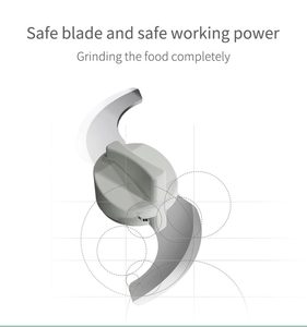 Procesador de Alimentos para Bebés Eléctrico Automático Todo en Uno, Licuadora Multifuncional para Picar, Cocinar al Vapor y Mezclar para el Hogar - Product Image 5